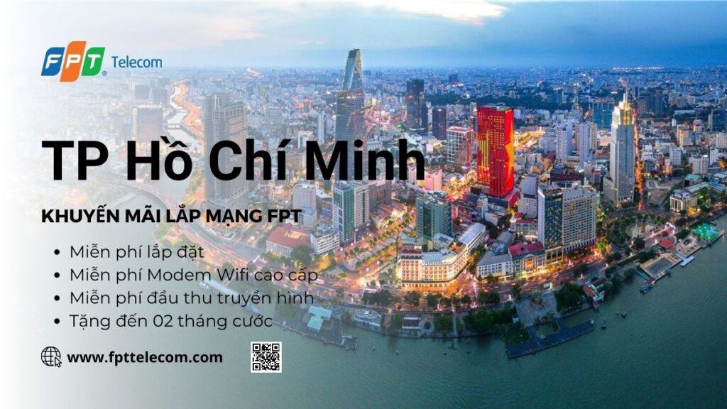 Khuyến mãi lắp mạng FPT HCM