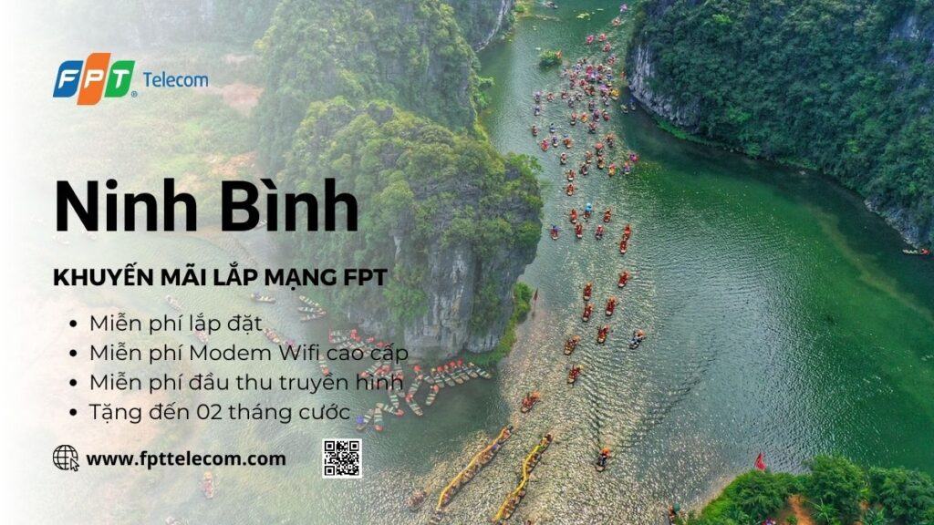 Khuyến mãi lắp mạng FPT Ninh Bình