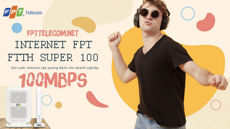 Gói FPT Super 100 Mbps phù hợp với các doanh nghiệp nhỏ