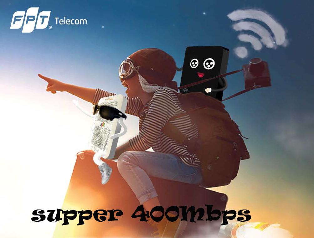 Gói FPT Super 400 Mbps