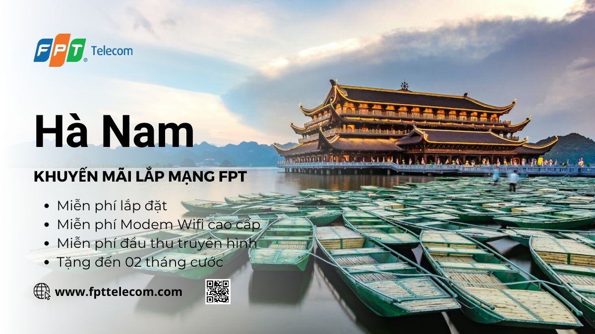 Khuyến mãi lắp mạng FPT Hà Nam