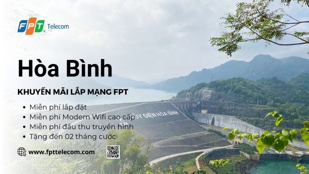 Khuyến mãi lắp mạng FPT Hòa Bình