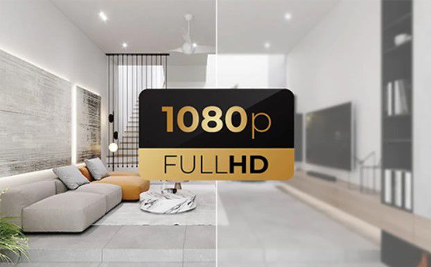 Hỗ trợ độ phân giải Full HD 1080p