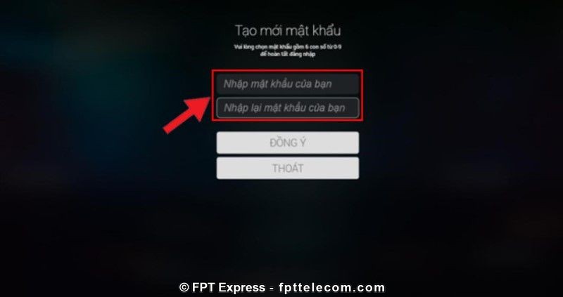 Chọn “Đồng ý” để hoàn tất việc đăng ký tài khoản FPT Play
