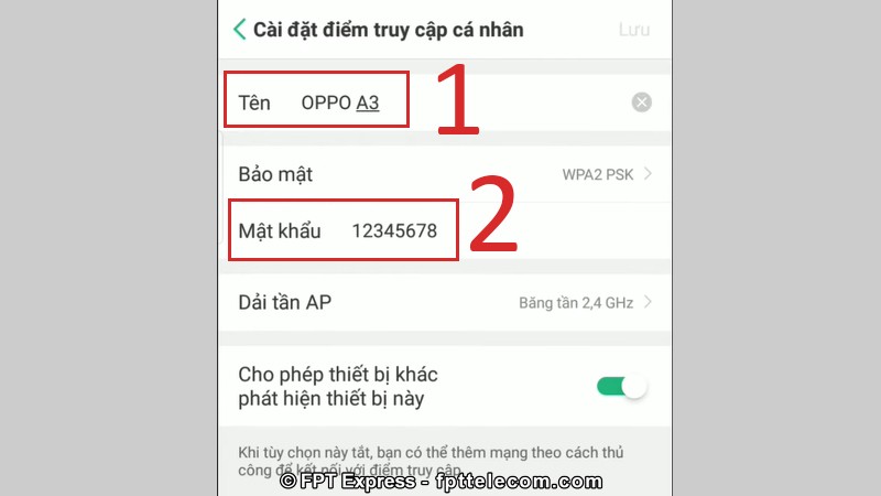 Bạn có thể đổi Tên và Mật khẩu wifi trên điện thoại Oppo tại đây