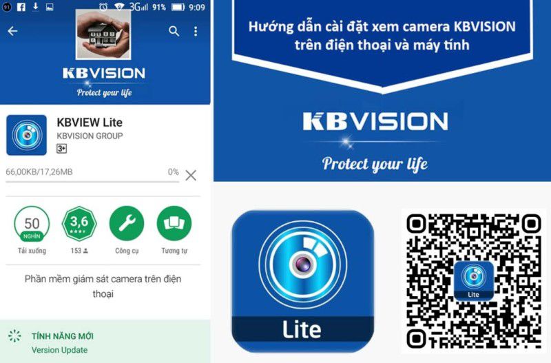KBVIEW Lite là phần mềm xem camera miễn phí được nhiều người dung đánh giá cao về chất lượng