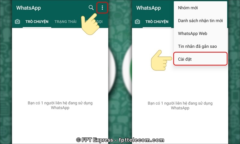 Cách bảo mật 2 lớp tài khoản WhatsApp