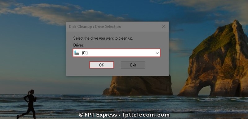 Dọn dẹp PC bởi vì tác dụng Disk Cleanup