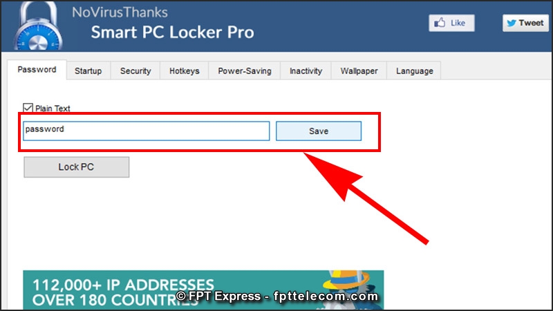 Cách khóa screen PC tự Smart PC Locker Pro