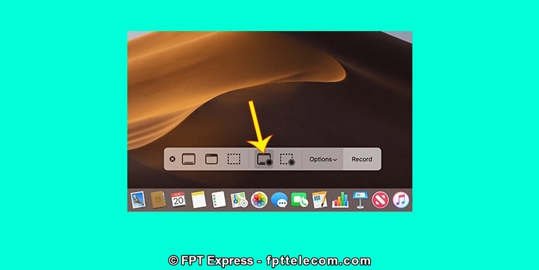 Cách quay video màn hình không cần phần mềm trên HĐH macOS Mojave trở lên