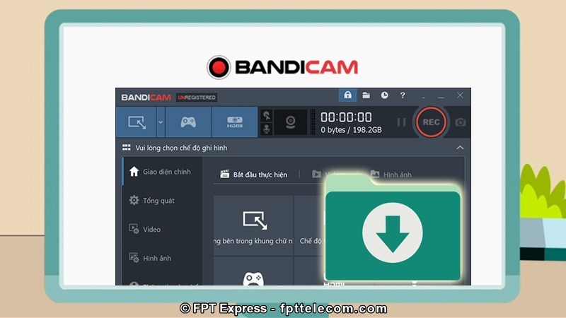 Bandicam quay video màn hình rất tốt, tiếc là thời lượng bản free chỉ dối đa 10 phút
