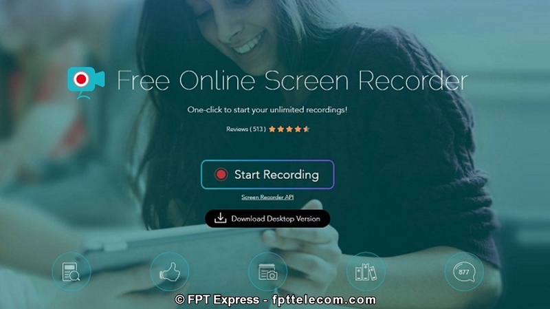Cute Screen Recorder Free cho phép người dùng tự thiết lập các thông số cho video