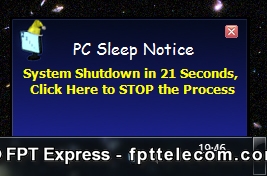 Cách hứa giờ tắt PC vày ứng dụng PC Sleep