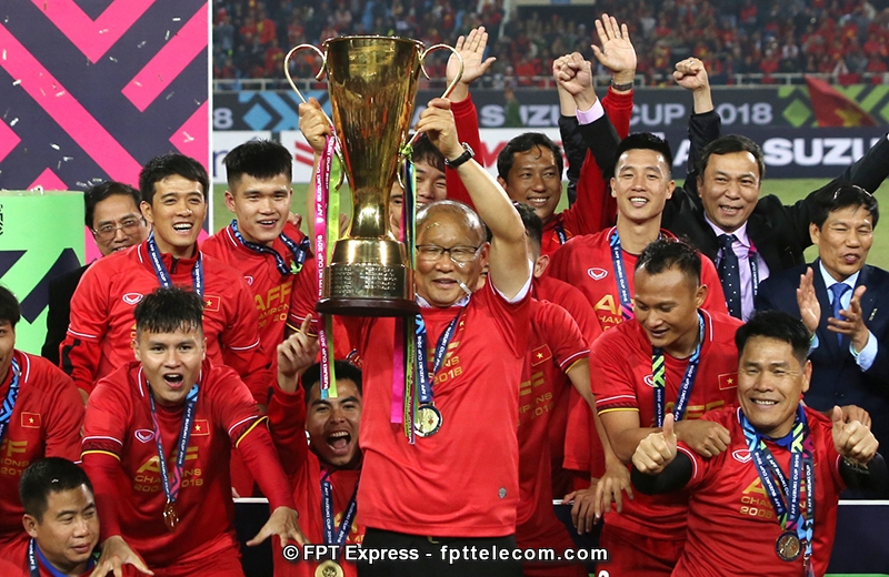 Sau 10 năm đăng quang, đội quân áo đỏ mới lấy lại được chức vô địch AFF Cup năm 2018