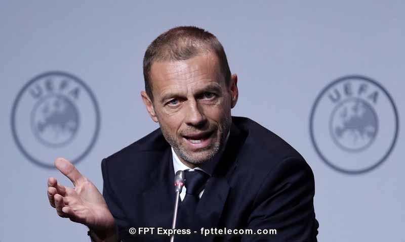 Ông Aleksander Ceferin - Chủ tịch UEFA công bố từ bỏ luật bàn thắng sân khách trong bài phát biểu vào tối ngày 24/6/2021