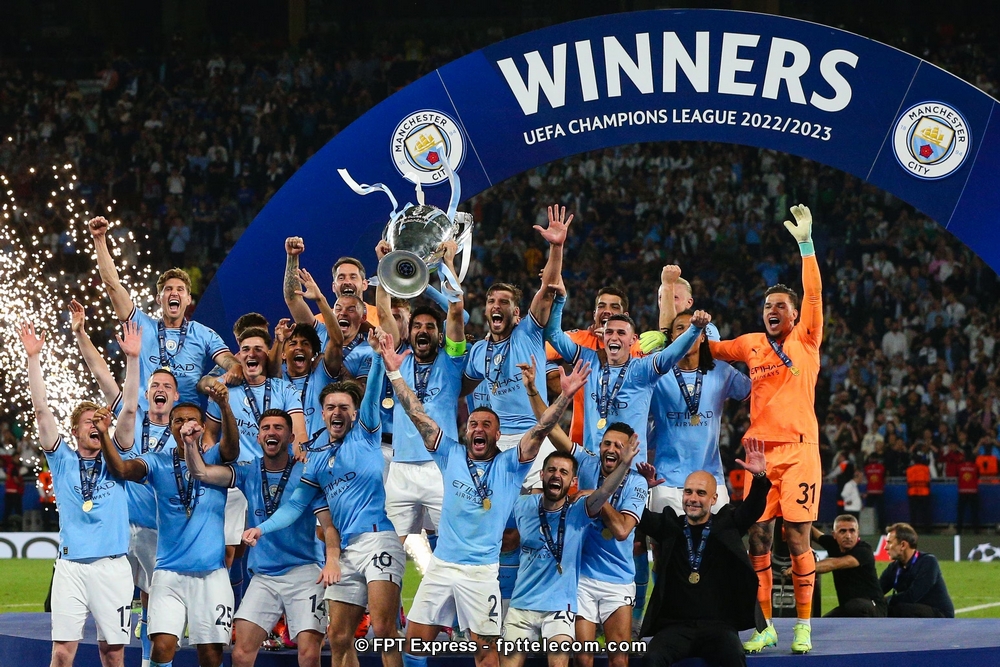 Man City đã giành cúp vô địch UEFA Champions League mùa giải 2022/23