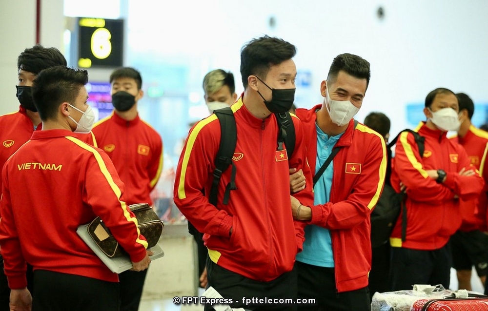 14h ngày 4/1, đội tuyển Việt Nam đã đặt chân tới Jakarta, chuẩn bị cho trận gặp Indonesia tại bán kết lượt đi AFF Cup 2022-2023