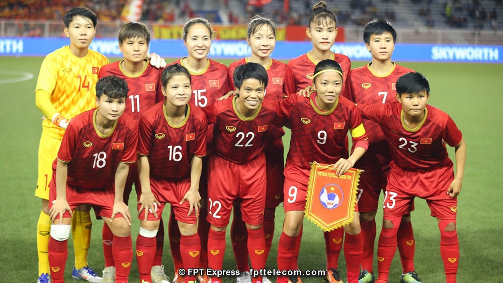 Đội tuyển nữ Việt Nam hiện đang xếp thứ 33 trên BXH FIFA, top 6 Châu Á và Top 1 Đông Nam Á