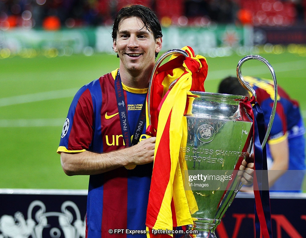 Messi vô địch C1 bao nhiêu lần? Vào những năm nào? Lionel Messi có tất thảy 4 Champions League vào các năm 2006, 2009, 2011 và 2015