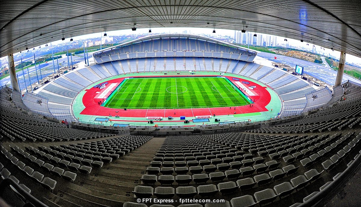 SVĐ Olympic Atatürk nơi diễn ra trận chung kết C1 Châu Âu 2023 giữa Man City vs Inter Milan