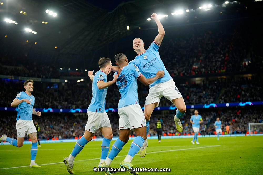 Dù mới 1 lần duy nhất tỏa sáng tại đấu trường UEFA Champions League, song với man City đây lại là mùa giải đi vào lịch sử