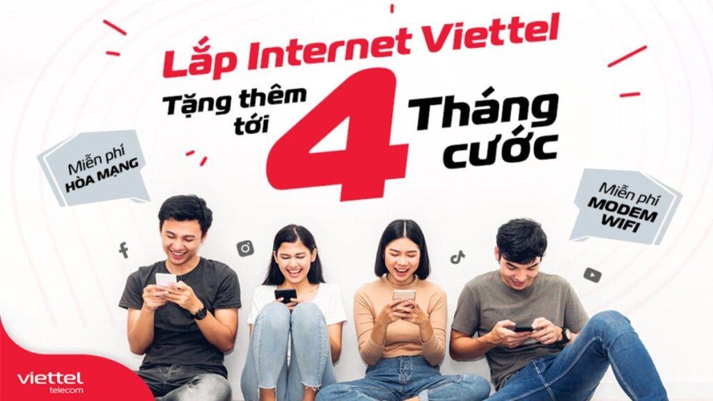 Khuyến mãi đăng ký lắp đặt mạng Viettel tại TP. Hồ Chí Minh mới nhất