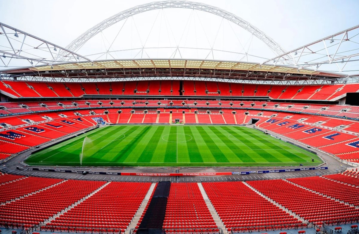 SVĐ Wembley - nơi diễn ra trận siêu cúp Anh giữa Arsenal và Manchester City
