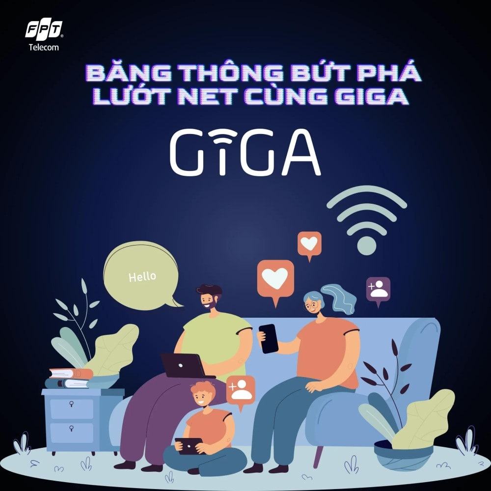 Gói cước Giga FPT: Tốc độ Internet 150/150 Mbps cho Mọi Nhu Cầu