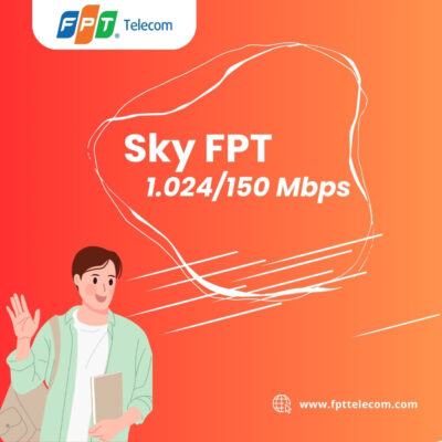 Gói cước Sky FPT tốc độ 1024Mbps